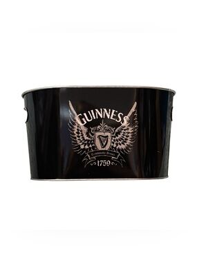 Guinness Ice Bucket, St. James Gate, Oval, Side Handles